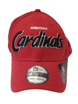 New Era Men&#39;s Arizona Cardinals Script Sign Classic 39THIRTY Flex Hat-Small-Med - £24.13 GBP