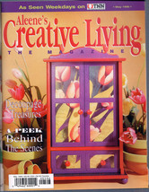 Aleene&#39;s CREATIVE LIVING  The Magazine  May 1996 Decoupage Treasures - $2.50