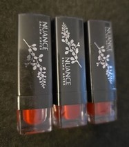 3 Salma Nuance True Color Moisture Rich Lipstick flame orange #625 (N010) - £17.06 GBP