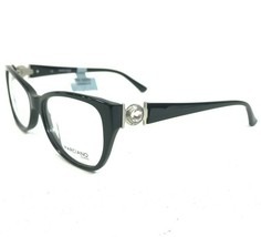 Marciano Guess GM 197 BLK Eyeglasses Frames Black Cat Eye Full Rim 53-16-135 - $83.94