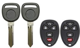 2 GM B111 Transponder chip key + KOBGT04A 5B Remote Fob - $28.04