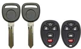 2 GM B111 Transponder chip key + KOBGT04A 5B Remote Fob - £22.36 GBP