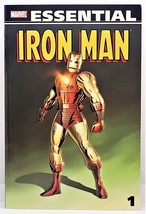 Essential Iron Man Vol. 1 B/W Graphic Novel Published By Marvel Comics -... - $23.38