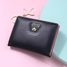 New 2022 Fashion Mini Women Wallets Tassel Design Leather Short Purse Zipper Has - £13.55 GBP