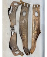 1968 Ford Galaxie Front Bumper Brackets Lower Frame Braces 500 OEM 500 X... - $4,090.06 MXN