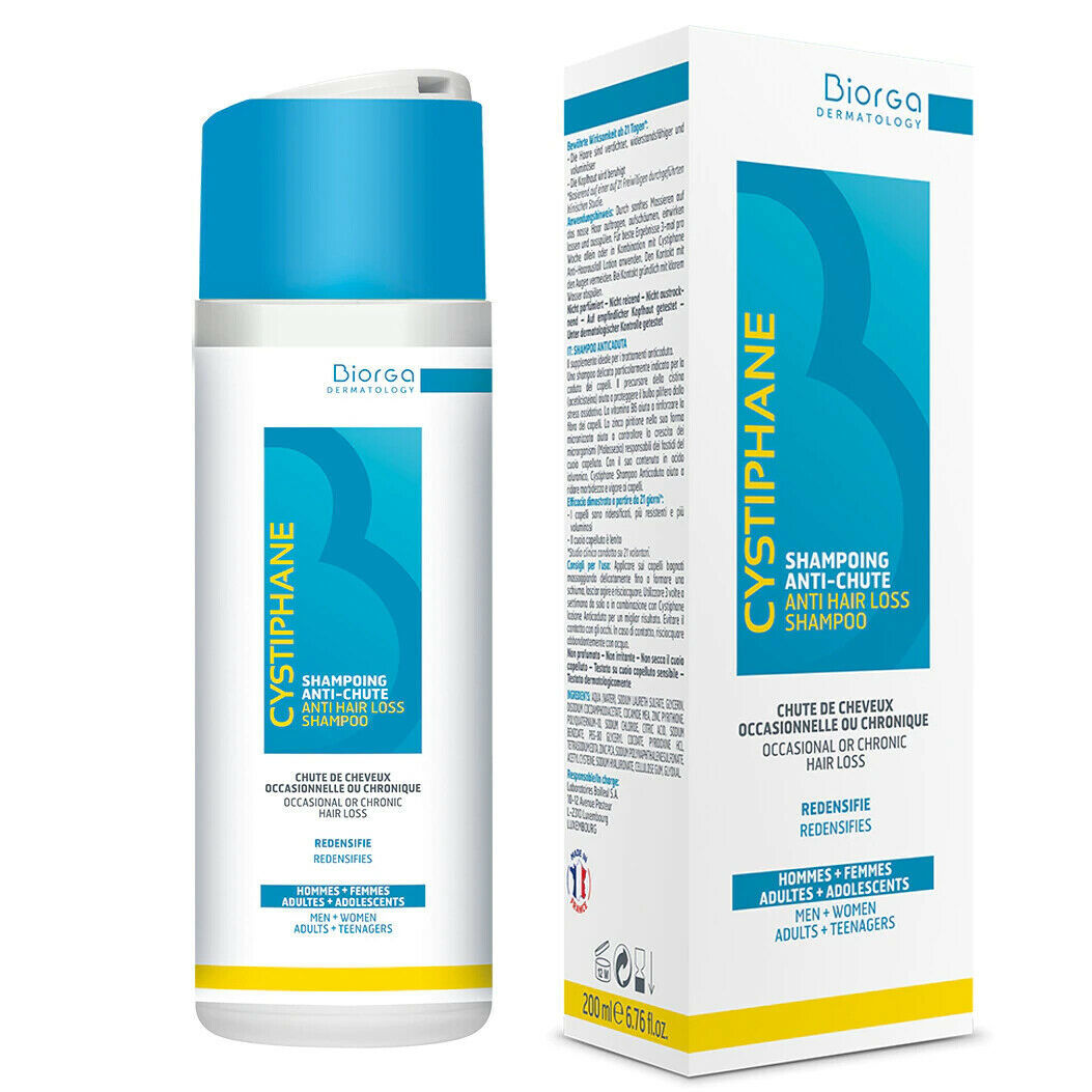 Biorga Cystiphane Anti Hair Loss Shampoo 200 ml