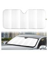 Auto Drive ~ Sun Shade ~ WHITE ~ 28.5 x 63 ~ Universal Fit ~ Folding Acc... - $42.08 CAD