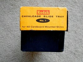 Kodak Cavalcade Slide Tray No. 1 holds 40 Cardboard slides - £7.73 GBP