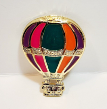 Vintage Hot Air Balloon Pin 1.5&quot; Metal Enamel Transportation - $19.99