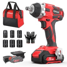 20V Cordless Impact Wrench,  Chuck Power Impact Wrenches, 2389 In-Lbs To... - $89.99