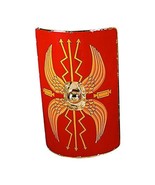 NAUTICALMART Roman Shield scutum 42&quot; Brass Lined - One Size - Red Armour - $296.01