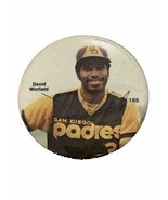 1978 Dave Winfield Padres Pinback 185, 3&quot; Wide Sports Photo Assoc. Hawth... - $13.72 CAD