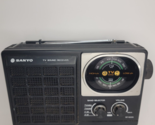 Sanyo RP 8330 Portable AM FM TV Sound Receiver Radio A/C ONLY  (DC DOESN... - $43.55