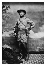John S. Mosby Confederate Civil War Rebel In Uniform Csa 4X6 Photo - £6.24 GBP