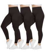 3-Pack Leggings for Women- Elastic Waist Tummy Control Buttery Soft Wome... - €48,62 EUR