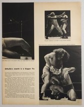 1954 Magazine Photos Pro Wrestling Ray Thunder,Bibber McCoy,Verne Gagne,Stanlee - £12.10 GBP