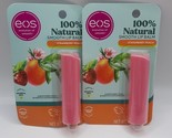 *2* ESO Strawberry Peach 100% Natural Lip Balm - £8.36 GBP