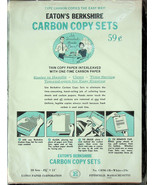 Eaton&#39;s Berkshire Carbon Copy Sets (50) - New in Sealed Plastic Bag - $18.69