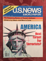 U S NEWS World Report Magazine January 9 1984 America New Target For Terrorism? - £11.32 GBP