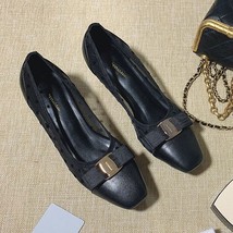 Large Size Elegant Mesh Shoes Women Leather High Heels Pumps Female OfficeLady W - £75.24 GBP