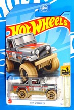 Hot Wheels 2023 Baja Blazers Series #233 Jeep Scrambler Gray w/ BAJA5s - £2.25 GBP