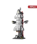 107 pcs Space Shuttle Launch Pad Building Block Set Realistic Rocket Mod... - $17.96 CAD