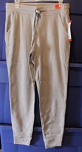 Marc New York Women&#39;s Ribbed Knit Soft Slim Jogger Pants, Cement Gray XXL - £11.65 GBP