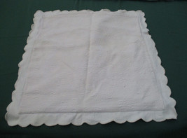 Sferra Italy Square All Cotton Matelasse Coverlet Ivory Pillow Sham ALIC... - £37.19 GBP