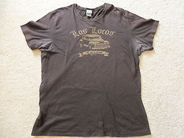 Los Locos Car Club Est. 1965 Classic Car Brown Graphic Shirt - L - $15.04