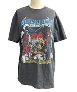 METALLICA Grey T-Shirt Size M - $368.09 MXN