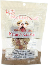 Loving Pets Natures Choice Chicken Wrapped Sweet Potato Biscuit Dog Trea... - £58.92 GBP