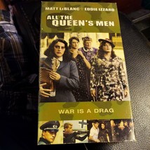 All The Queen&#39;s Men VHS VCR Tape Movie  Matt Leblanc NR Used - $3.96