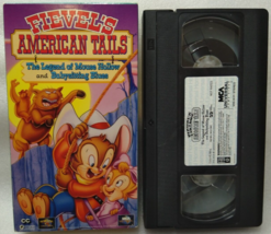 VHS Fievels American Tails: The Legend of Mouse Hollow &amp; Babysitting Blues 1992 - £10.19 GBP