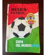 Vintage Mexican Album copa del Mundo Mogasa Mexico 86 FIFA World Cup Foo... - $128.22 CAD