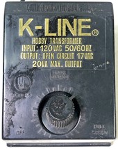 vintage K-Line Train / Hobby Transformer 120v K-950 - $19.68