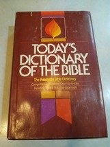 Vintage Today&#39;s Dictionary of the Bible (1982, Hardcover) T.A. Bryant - £10.65 GBP