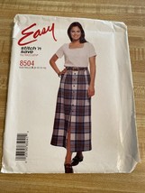 McCall’s easy stitch n save pattern 8504, Miss Size A(8-10-12-14), Uncut... - $92.66 MXN