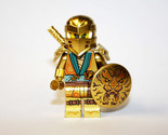 Building Block Nya 10th Anniversary Golden Legacy Ninjago Minifigure Custom - $6.00