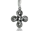 Sterling silver celtic knot pendant 1 18 in style pa2023 thumb155 crop