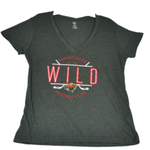 NHL Minnesota Wild Hockey Club Women&#39;s Tee Shirt Size XL - £10.04 GBP