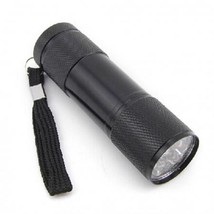 3-1/2&quot; 9-LED Black Mini Flashlights - Lot of 2 (Two) - £7.03 GBP