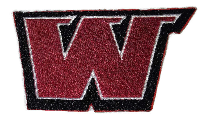 Montana Western Bulldog  logo Iron On Patch