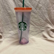 Starbucks Venti Clear Double Wall Acrylic Cold Cup 24oz Tumbler 2011 - $19.80