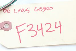 06-11 LEXUS GS300 Front Left Driver Door Wire Harness F3424 image 12