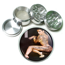 Tattoo Girls Pin Up D31 Aluminum Herb Grinder 2.5" 63mm 4 Piece - $16.78