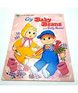 Cry Baby Beans and Biffy Beans Paper Doll w/ Outfits 1973 Whitman UNCUT - £12.59 GBP