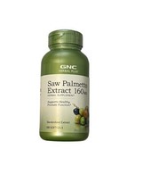 GNC Herbal Plus SAW PALMETTO EXTRACT 160mg 100 Softgels BEST BY 07/2025 - $32.65