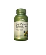 GNC Herbal Plus SAW PALMETTO EXTRACT 160mg 100 Softgels BEST BY 07/2025 - £25.68 GBP