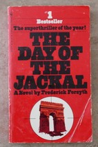 Frederick Forsyth Day of the Jackal Espionage Thriller Vintage 1972 SC - $5.00