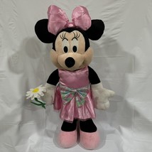 Minnie Mouse Plush Doll Gemmy Easter Greeter Disney 2015 23 Inches - £12.00 GBP